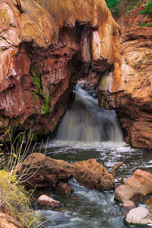 Jemez Falls Photograph by Steven Maxx