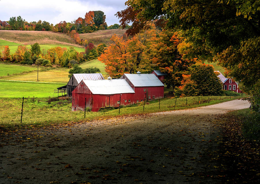 Jenne Farm in Vermont Photograph by Matt Shiffler - Fine Art America