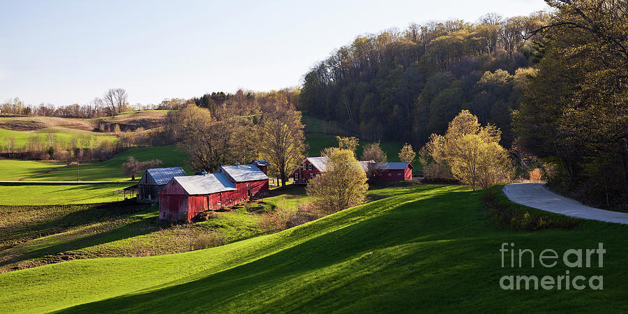 Jenne Farm Spring Panorama Photograph