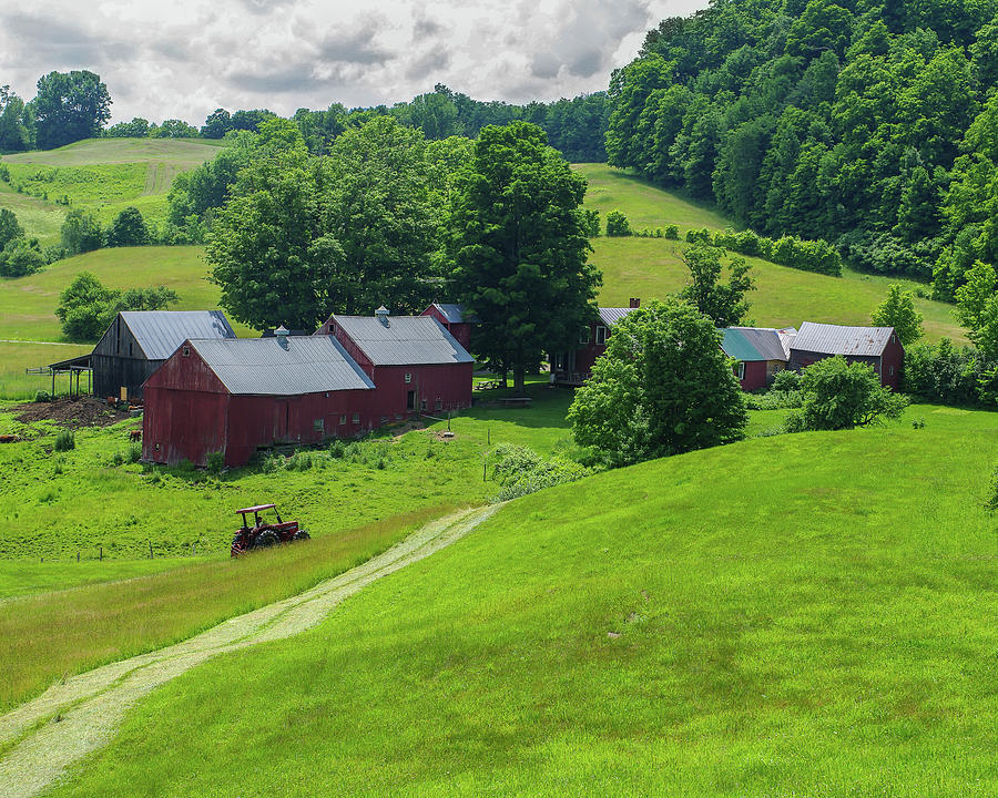 Jenne Farm, Vermont Photograph by Hulda Benson - Fine Art America
