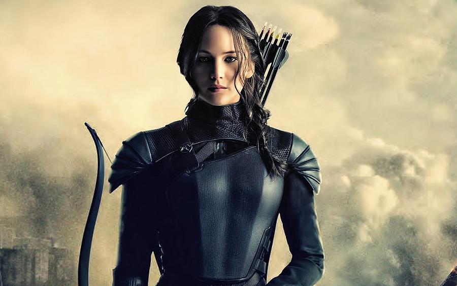 Jennifer Lawrence The Hunger Games  2012 publicity photo Photograph by David Lee Guss