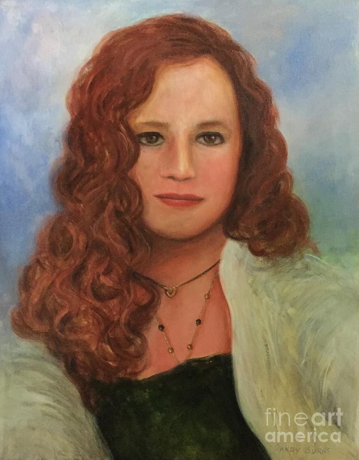 Jennifer Painting by Rand Burns