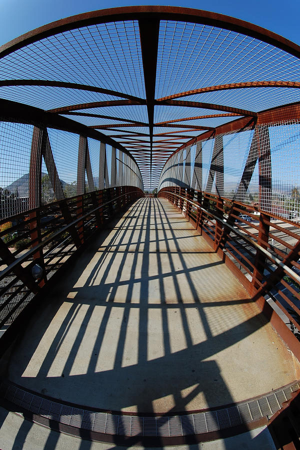 Jennifer Street Bridge - San Luis Obispo, California Photograph by Darin Volpe