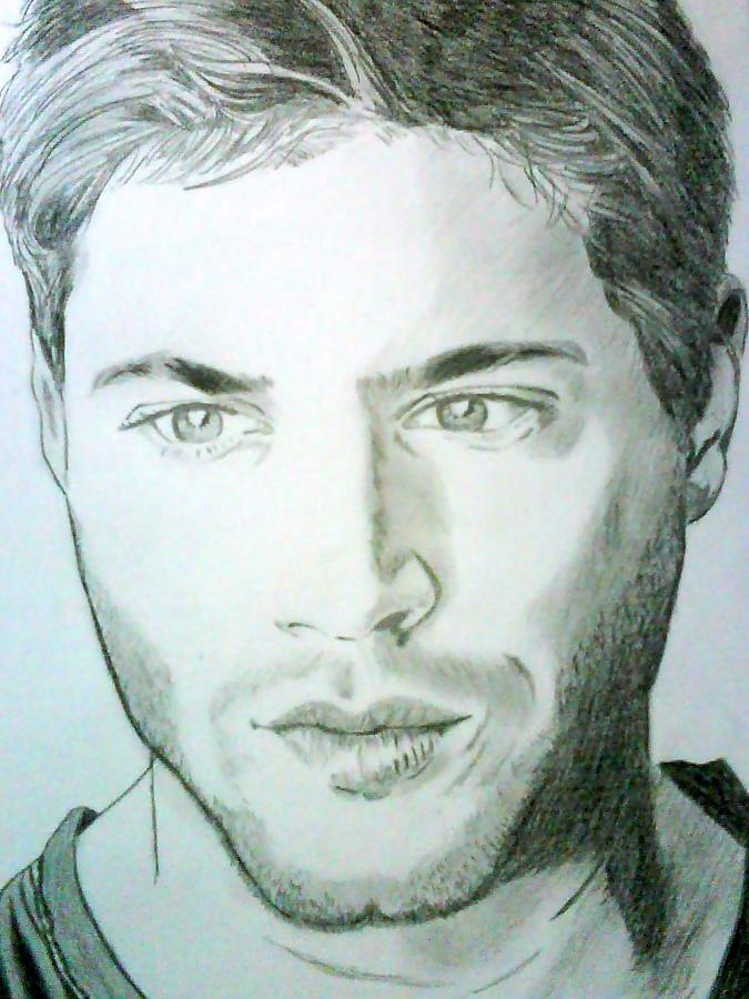 Jensen Ackles Aka Dean 'supernatural' Painting By Suhaiza Ibrahim