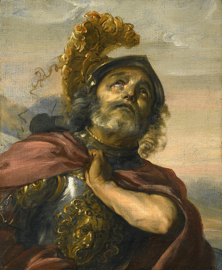 Jepthah Painting by Flemish School