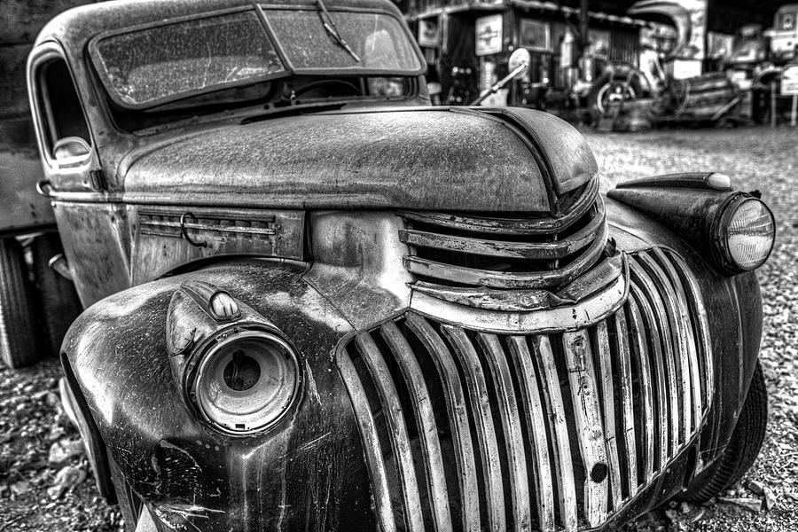 Jerome AZ Old Truck Junkyard Arizona Photograph by Toby McGuire