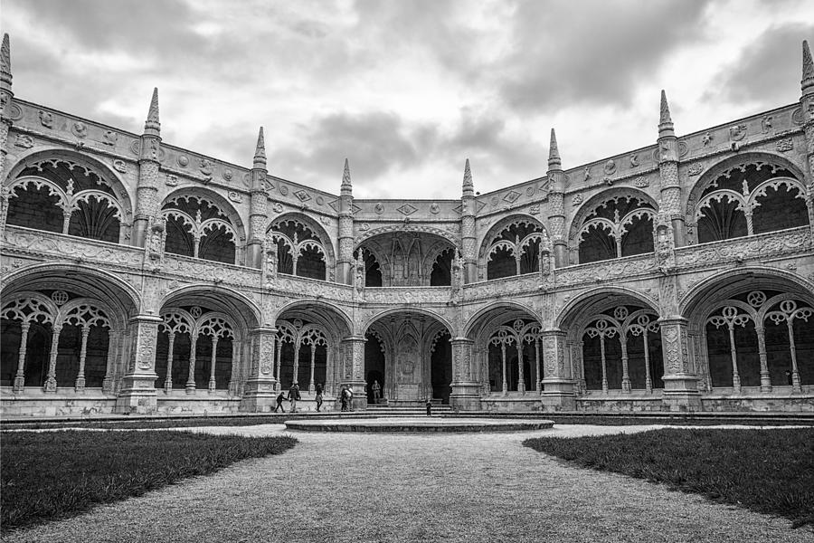 Jeronimos Monastery Cloister Lisbon Photograph by Joan Carroll