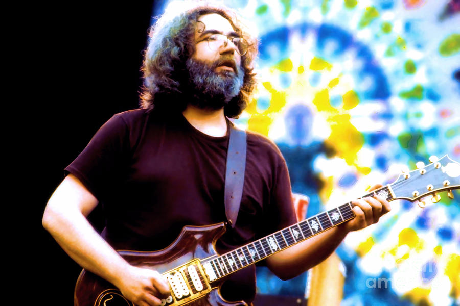 Grateful Dead Photograph - Jerry Garcia - Grateful Dead 12 by Vintage Rock Photos