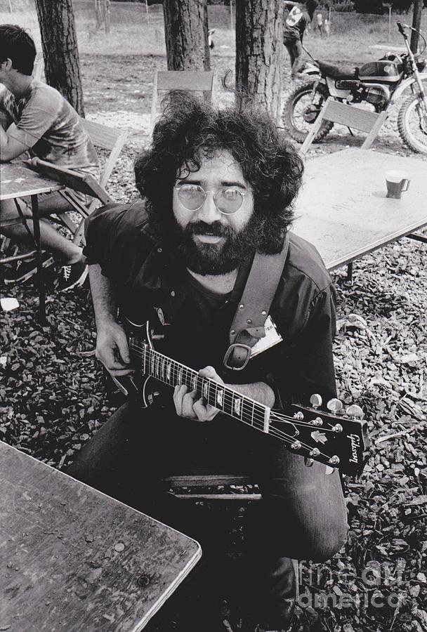 Jerry Garcia Photograph - Jerry Garcia in the Park by Pd
