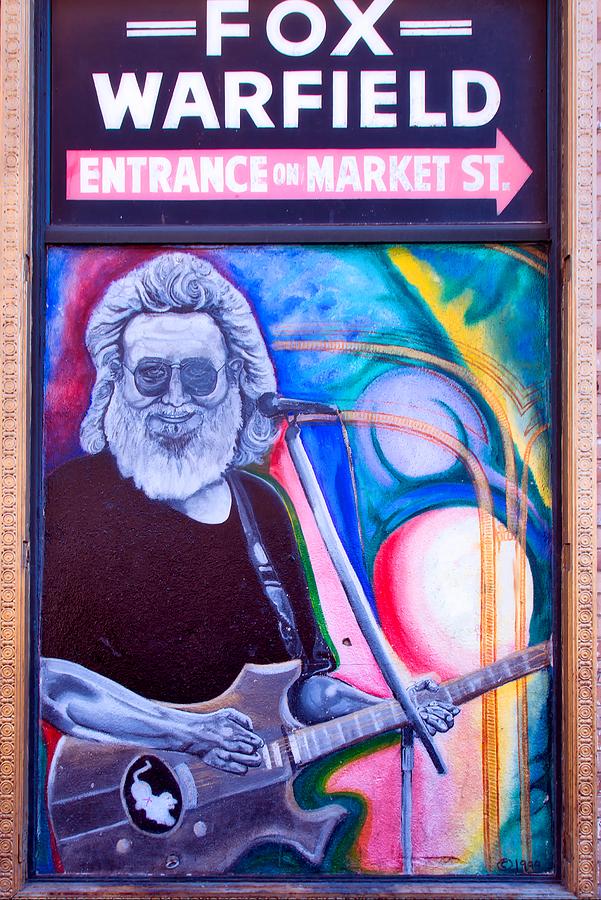 Rock And Roll Photograph - Jerry Garcia - San Francisco by Mountain Dreams