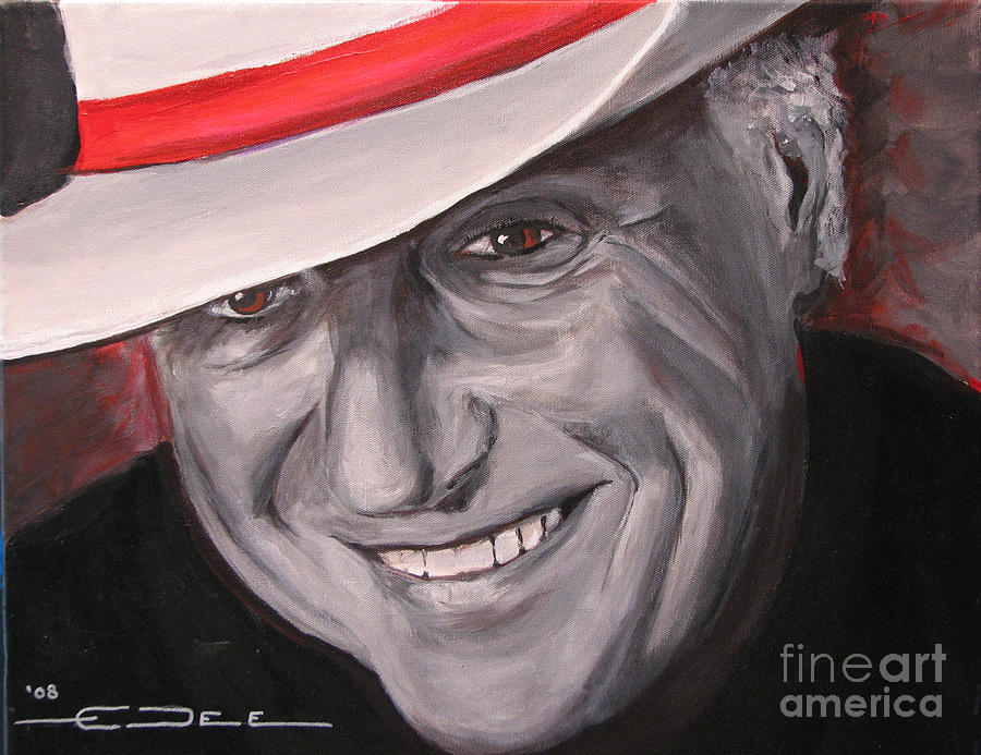 Jerry Jeff Walker Painting by Eric Dee