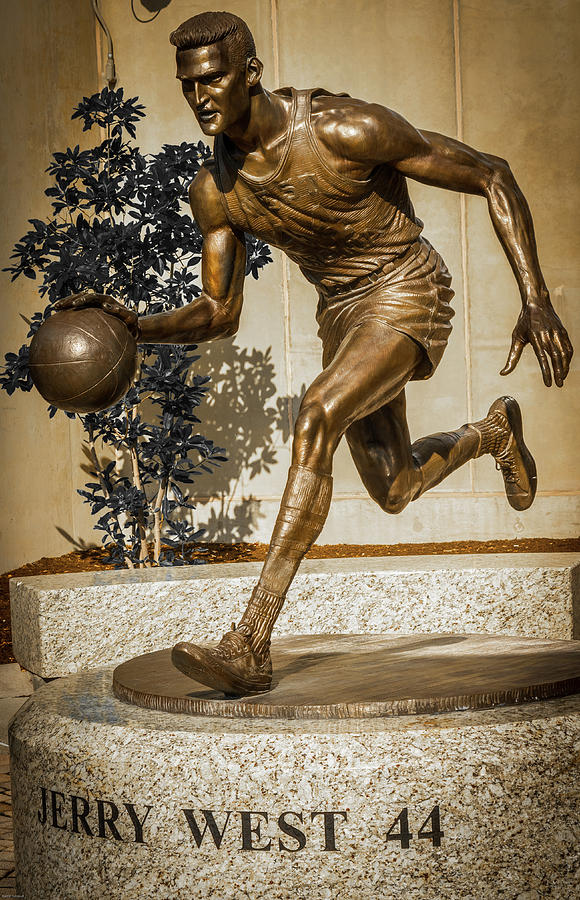 Jerry West Photograph by Aaron Geraud