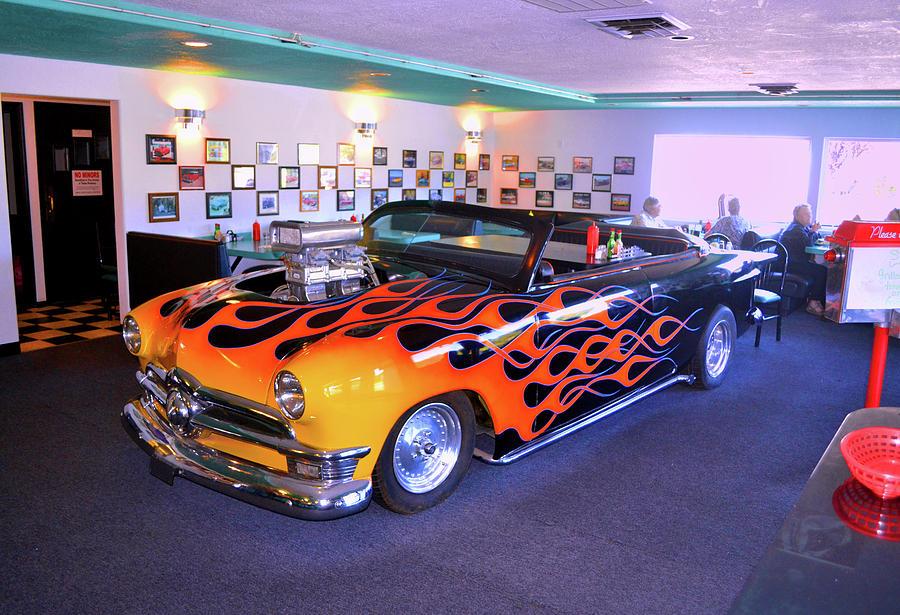 Jerrys Hot Rod Grill 002 Photograph by George Bostian
