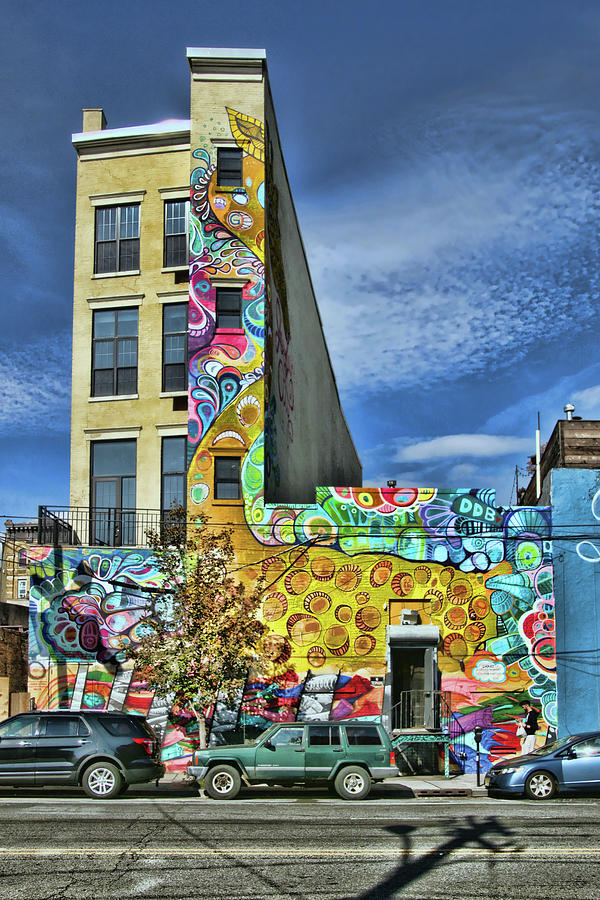 Jersey City Mural # 10 Photograph by Allen Beatty
