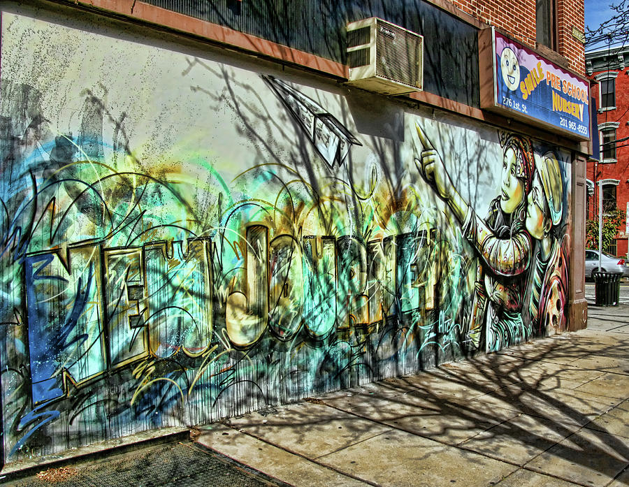 Jersey City Mural # 8 Photograph by Allen Beatty