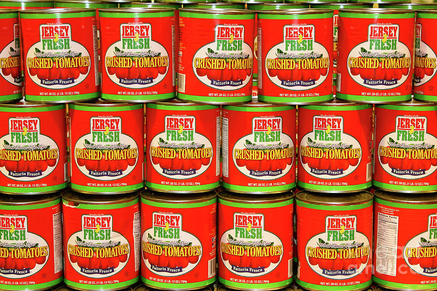 Jersey Fresh Canned Tomatoes Photograph by Colleen Kammerer