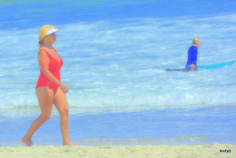 Beach Photograph - Jersey girl by Sue Rosen