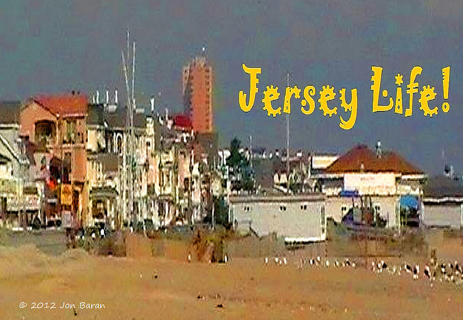 Beach Photograph - Jersey Life by Jon Baran