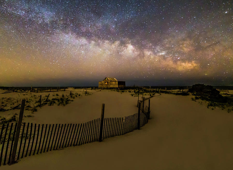 Jersey Shore Starry Skies and Milky Way Photograph by Susan Candelario