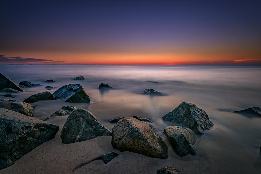 Beach Photograph - Jersey Shore Tranquility by Rick Berk