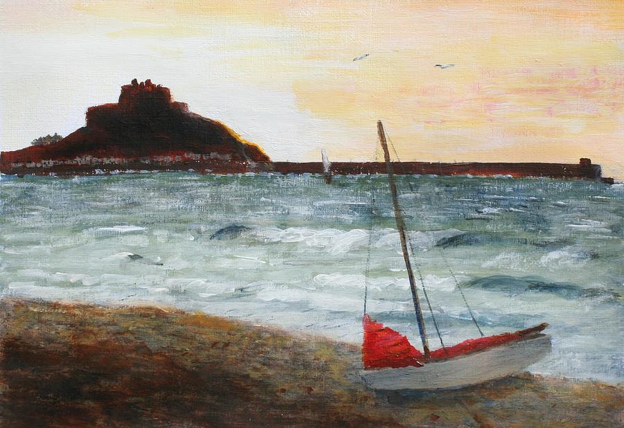 Jersey Sunrise Painting by Nigel Radcliffe