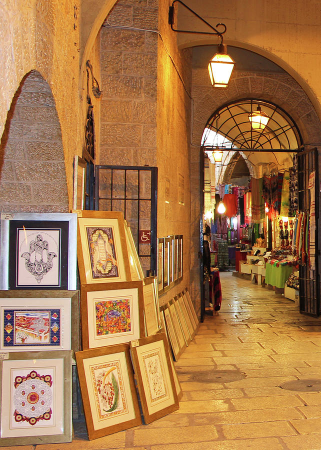 Jerusalem Art Store Photograph by Munir Alawi