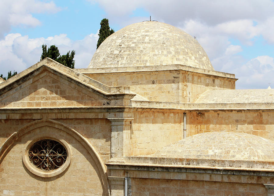 Jerusalem Church Dome Photograph by Munir Alawi