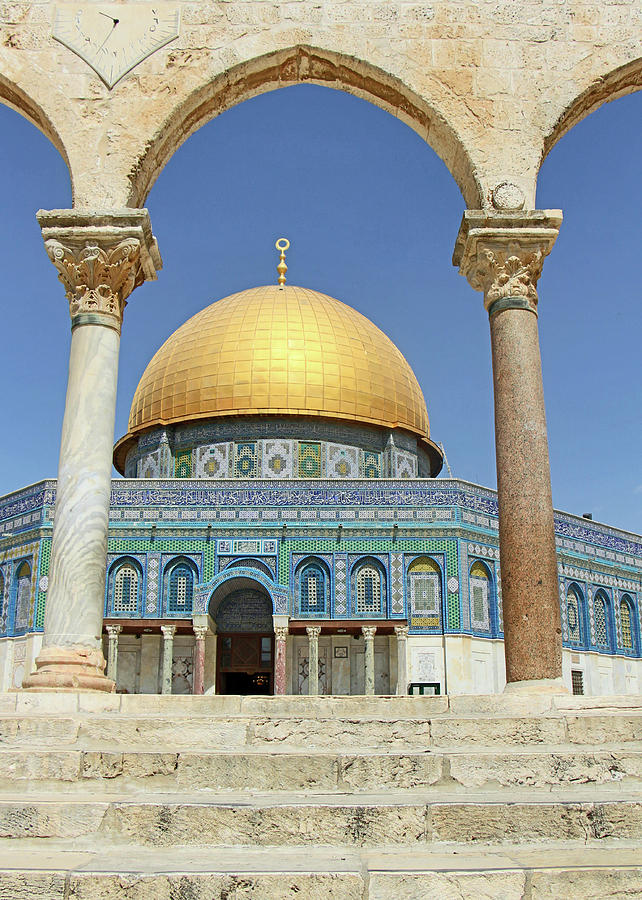 Jerusalem Dome Photograph by Munir Alawi