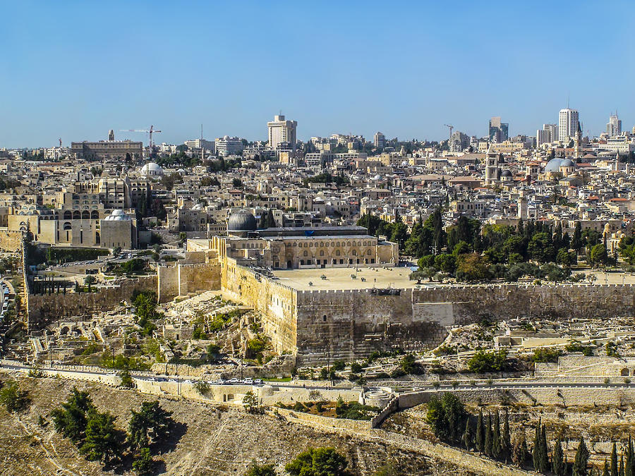 Jerusalem of Gold Photograph by Brian Tada