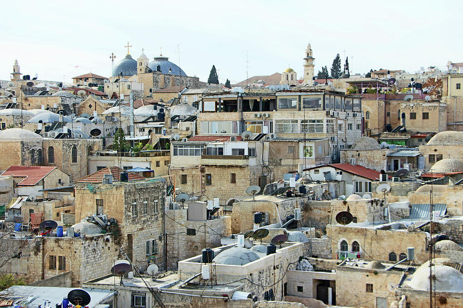 Jerusalem Old City Photograph by Munir Alawi