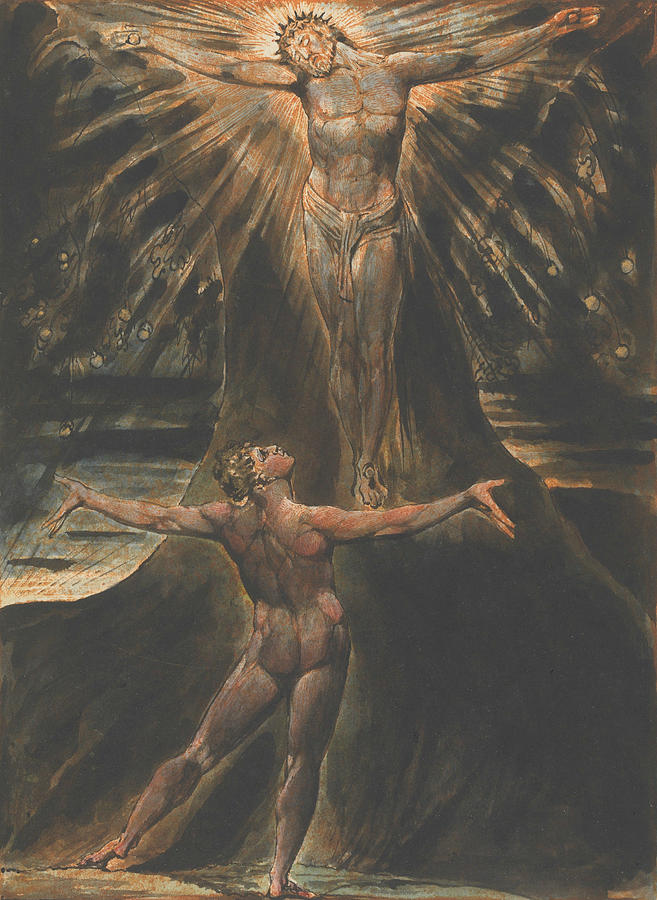Jerusalem, Plate 76 Relief by William Blake