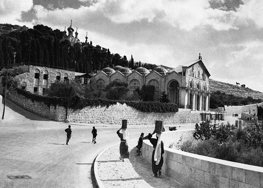 Jerusalem Road Photograph by Munir Alawi
