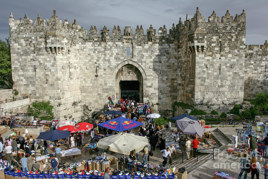 Jerusalem, The Damascus Gate 1 Photograph by Harel Stanton