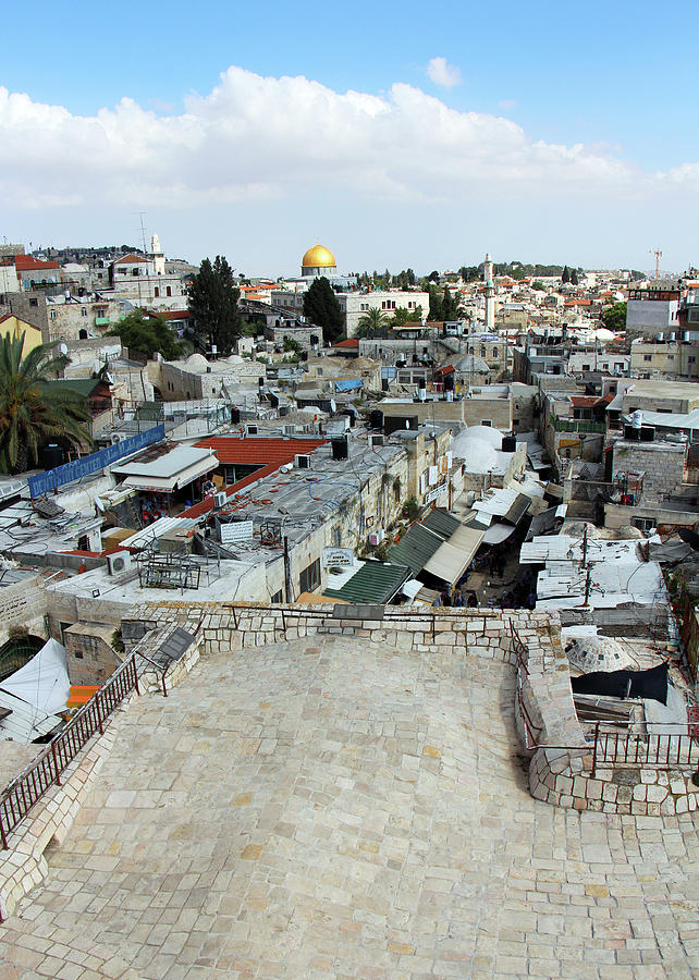 Jerusalem View Photograph by Munir Alawi