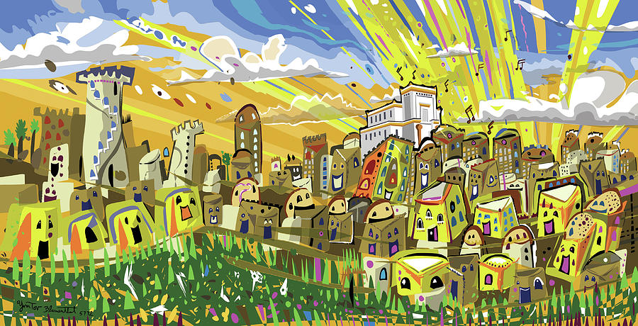 Jerusalem by Yom Tov Blumenthal Jerusalem by Yom Tov Blumenthal
