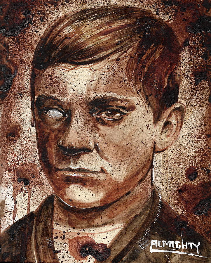JESSE POMEROY dry blood Painting by Ryan Almighty