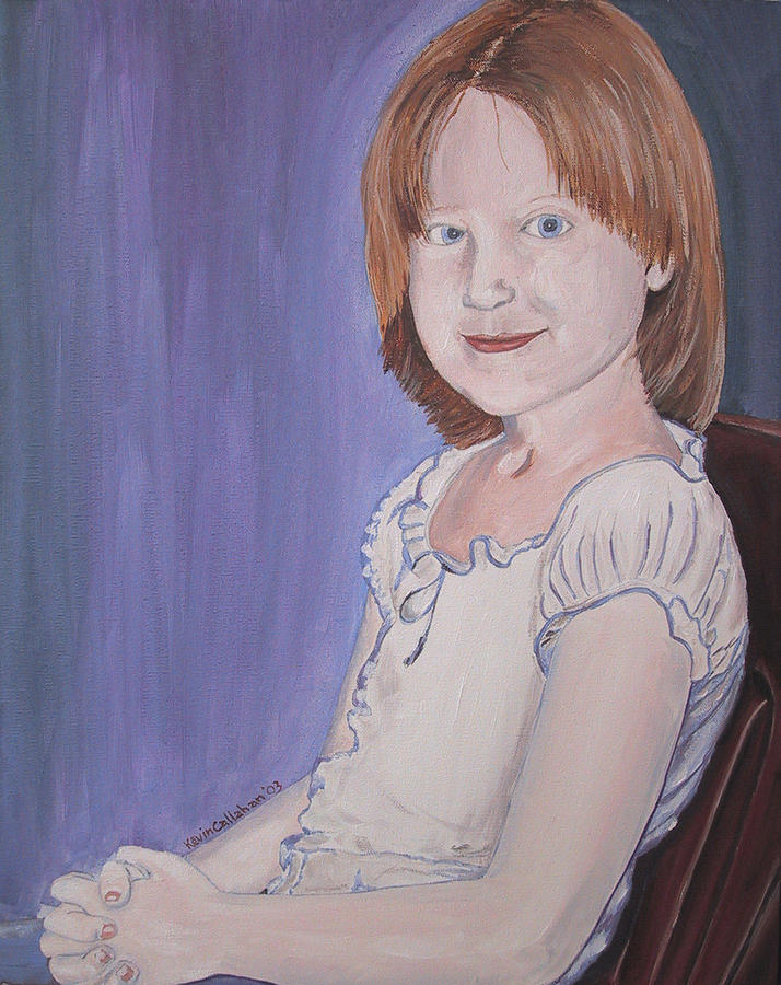 Portrait Painting - Jessica by Kevin Callahan