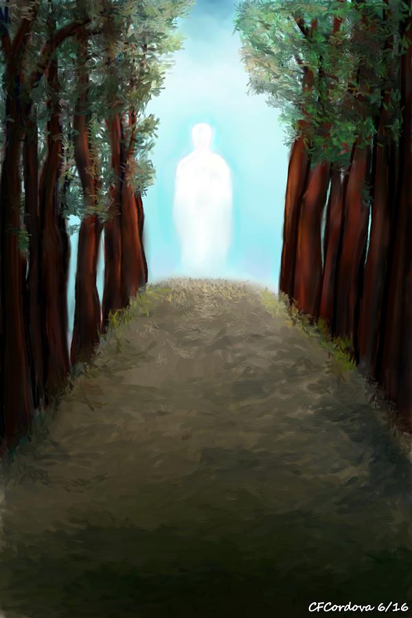 Jesus and Spiritual Journey Digital Art by Carmen Cordova