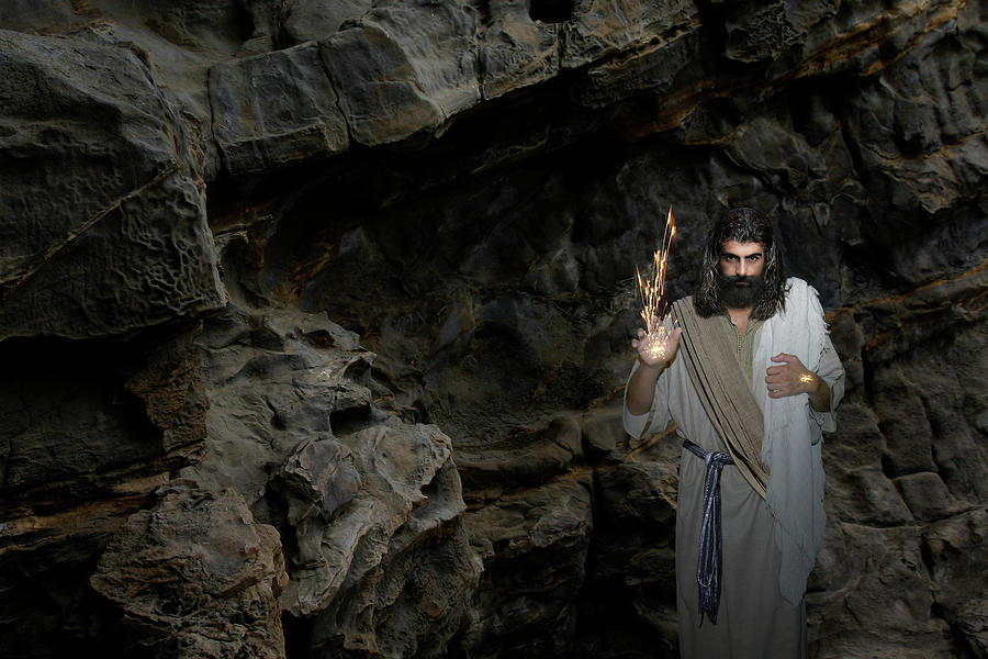 Jesus- Be Of Good Courage And He Shall Strengthen Your Heart  Photograph by Acropolis De Versailles