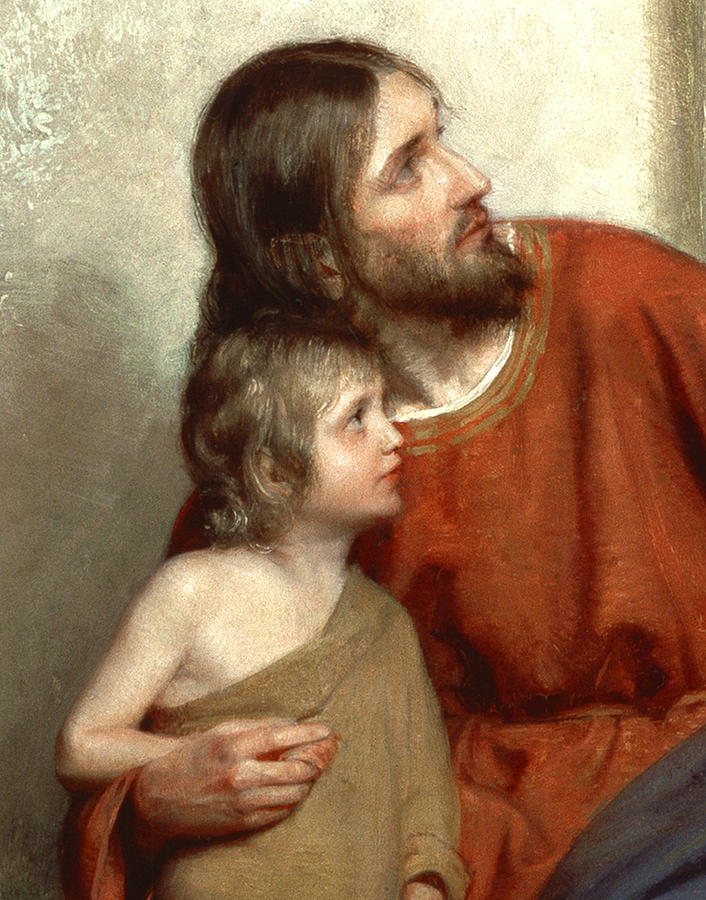 Resultado de imagem para CARL BLOCH - JESUS e a crianÃ§a