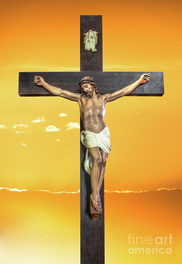 Jesus Christ Crucifixion Photograph By Benny Marty - Pixels