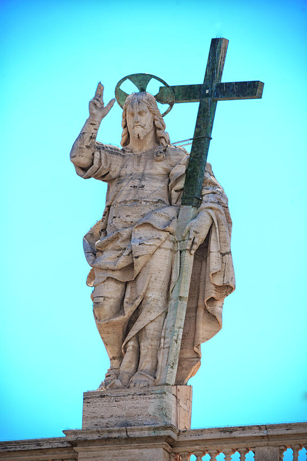 Jesus Christ statue Photograph by Travis Rogers