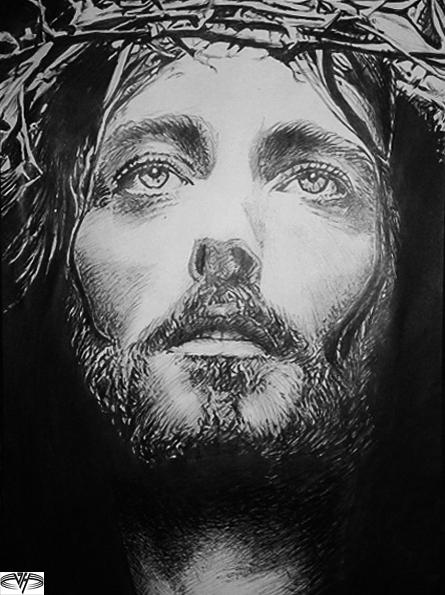 Jesus Christ Drawing by Vardan Hovakimyan - Fine Art America