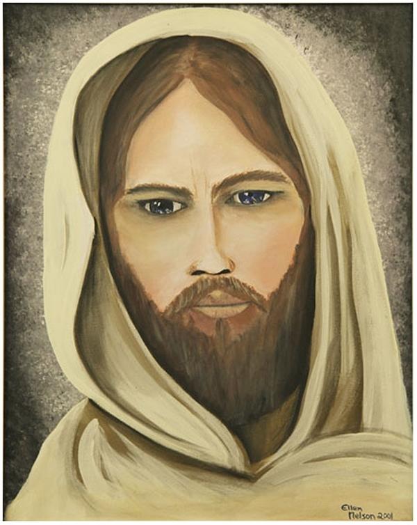 Jesus Painting by Ellen Nelson - Pixels