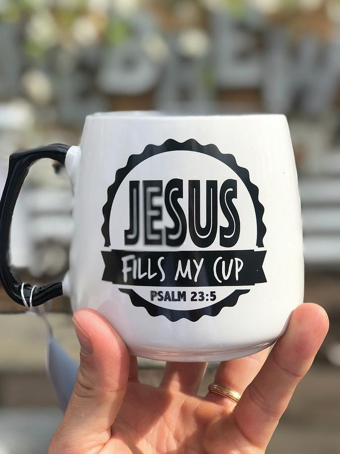 Jesus fills my cup by Geoff Wood