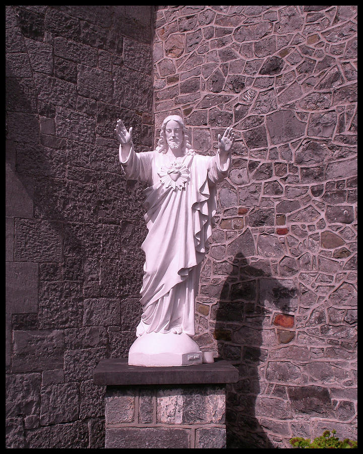 Jesus in Ireland Digital Art by Gary Grayson