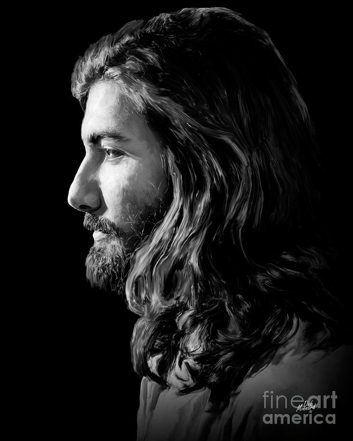 jesus face profile