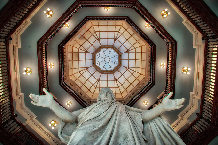 Baltimore Photograph - Jesus in the Dome by Mark Dodd