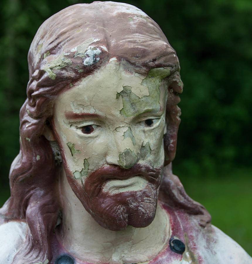 Jesus in the woods by Tom Blizzard Jesus in the woods by Tom Blizzard