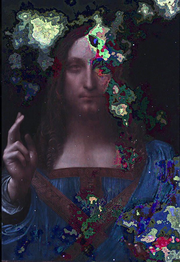 Jesus Digital Art by Leonardo Odyssey Project